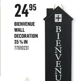 Canac Bienvenue Wall Decoration 35 5/8 in offer