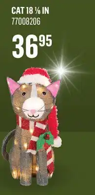 Canac Illuminated Cat 18 1/8 in offer