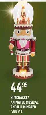 Canac Nutcracker Animated Musical and Illuminated offer