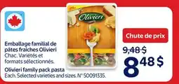 Walmart Olivier family family pasta offer