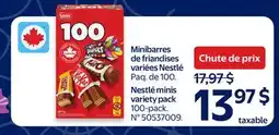 Walmart Nestle minis offer