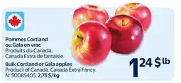 Walmart Bulk Cortland or Gala apples offer