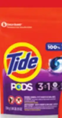 Walmart Tide Pods 31s laundry detergent or Downy fabric softener offer