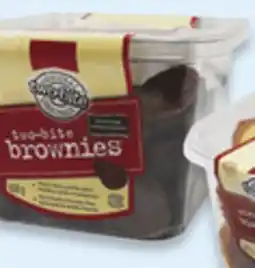 Walmart two-bite brownies 608 g or cinnamon rolls 595 g offer