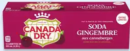 Walmart Canada Dry Cranberry Ginger Ale offer