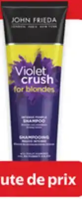 Walmart John Frieda shampoo offer