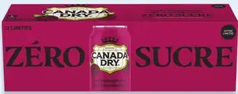 Walmart Canada Dry Cranberry Ginger Ale ZERO SUGAR offer