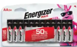 Walmart Energizer Max AA 24 offer