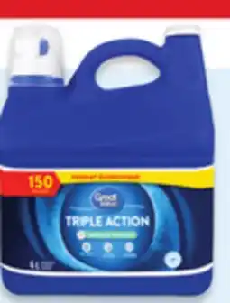 Walmart Great Value laundry detergent 150 loads or scent beads 422 g offer