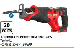 RONA CORDLESS RECIPROCATING SAW offer