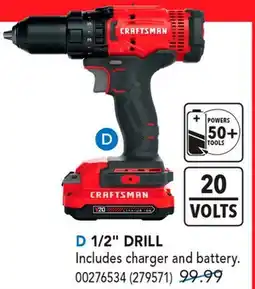 RONA VOLTS D 1/2 DRILL offer