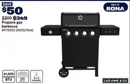 RONA LAFLAMME&CO Propane gas barbecue offer
