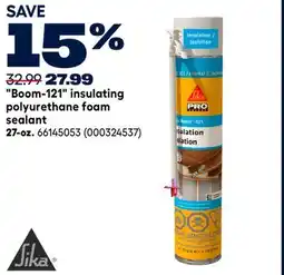 RONA Boom-121 insulating polyurethane foam sealant 27-oz offer