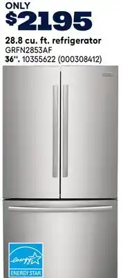 RONA 28.8 cu. ft. refrigerator 36'' offer
