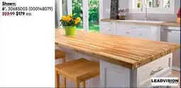 RONA wood countertops 6' offer
