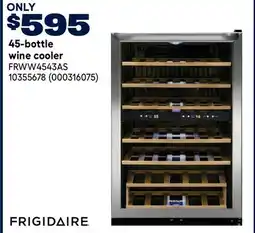 RONA FRIGIDAIRE 45-bottle wine cooler offer