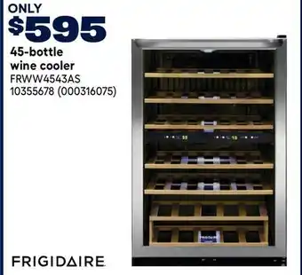 RONA FRIGIDAIRE 45-bottle wine cooler offer