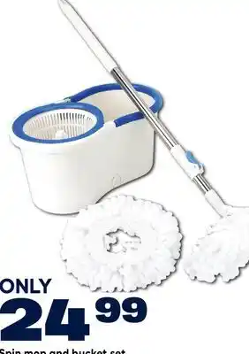 RONA Spin mop and bucket set 6-L offer
