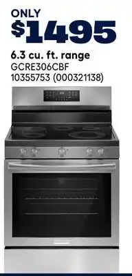 RONA FRIGIDAIRE GALLERY 6.3 cu. ft. range offer
