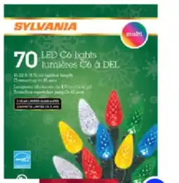 RONA SYLVANIA Christmas C6 LED light sets offer