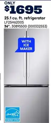 RONA LG 25.1 cu. ft. refrigerator 36 offer