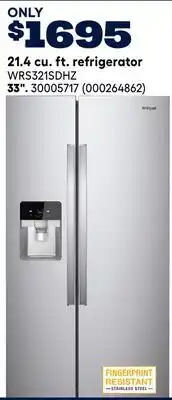RONA 21.4 cu. ft. refrigerator 33 offer