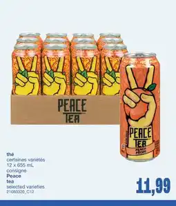 Wholesale Club THÉ PEACE, 12 X 655 ML offer