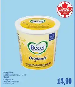 Wholesale Club MARGARINE, 1,7 KG offer