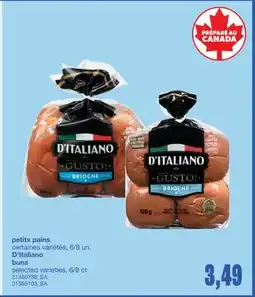 Wholesale Club PETITS PAINS D'ITALIANO, 6/8 UN offer