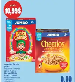 Wholesale Club CÉRÉALES FORMAT GÉANT, 825 G-1,3 KG offer