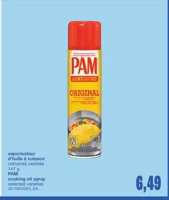 Wholesale Club VAPORISATEUR D'HUILE À CUISSON, 141 G offer