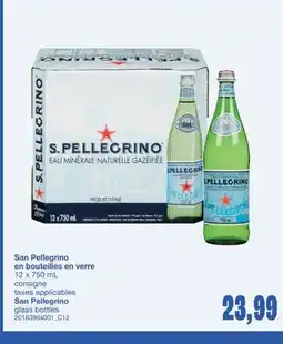 Wholesale Club EN BOUTEILLES EN VERRE, 12 X 750 ML offer