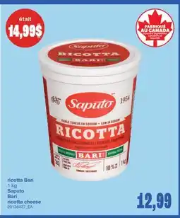 Wholesale Club RICOTTA BARI, 1 kg offer
