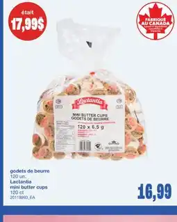 Wholesale Club GODETS DE BEURRE LACTANTIA, 120 UN offer