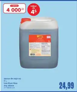 Wholesale Club SAUCE DE SOJA OU LEE KUM KEE, 8 L offer