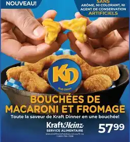Wholesale Club BOUCHÉES DE MACARONI ET FROMAGE offer