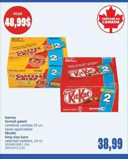 Wholesale Club BARRES FORMAT GÉANT, 24 UN offer