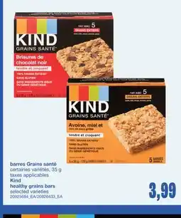 Wholesale Club BARRES GRAINS SANTÉ, 35 G offer