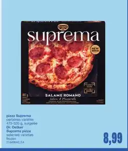 Wholesale Club PIZZA SUPREMA, 475-520g offer
