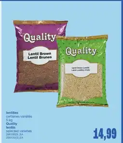 Wholesale Club LENTILLES, 5 KG offer