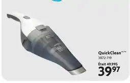 Home Hardware DustBuster QuickClean 8V Cordless Handheld Vacuum offer