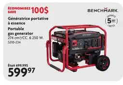 Home Hardware BENCHMARK Portable gas generator offer