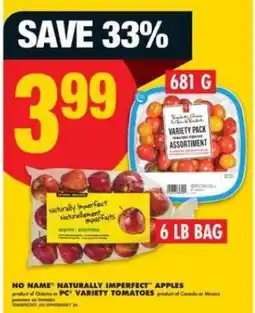 No Frills NO NAME Naturally Imperfect Apples offer
