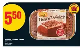 No Frills McCain Frozen Cakes offer