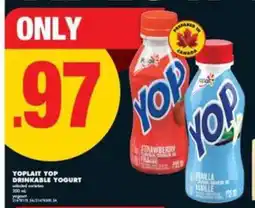 No Frills Yoplait Yop Drinkable Yogurt offer