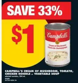 No Frills CAMPBELL’S SOUP offer