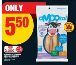 No Frills AMOOZA TWISTS CHEESE SNACKS offer