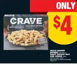 No Frills CRAVE DINNER ENTRÉES offer
