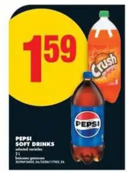 No Frills PEPSI SOFT DRINKS offer