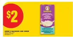 No Frills Annie's Macaroni and Cheese offer